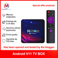 Android TV BOX H96 Max V11 Smart Android 11.0 Set-top Box 4K RK3318 Quad-Core Bluetooth 4.0 WiFi 2.4G/5G Smart Set Top Box