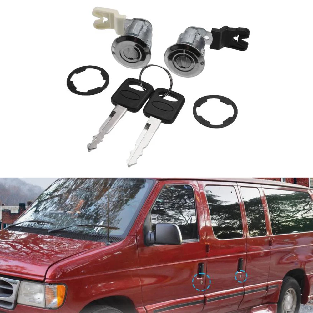 

XL2Z7821990AC Цилиндр дверного замка и ключи для Ford Ranger Для E-150 Для E-250 Внутренние детали Автоаксессуары