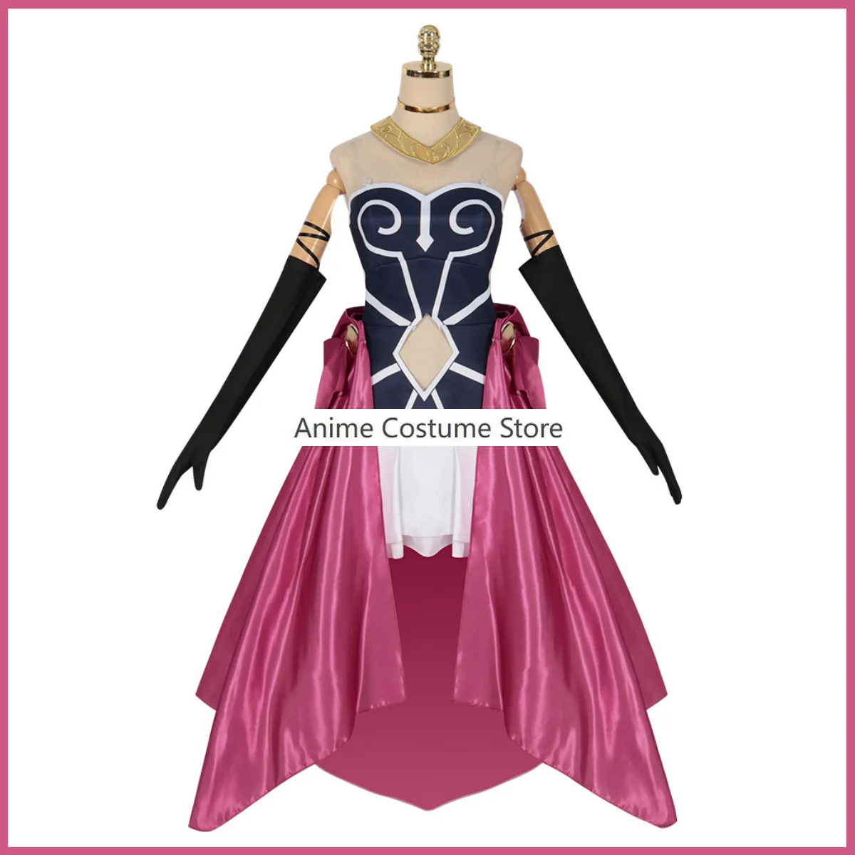 Anime Frieren At The Funeral Aura Cosplay Costume Frieren Beyond Journey's End Wig Princess Skirt Shoes Woman Kawaii Party Suit