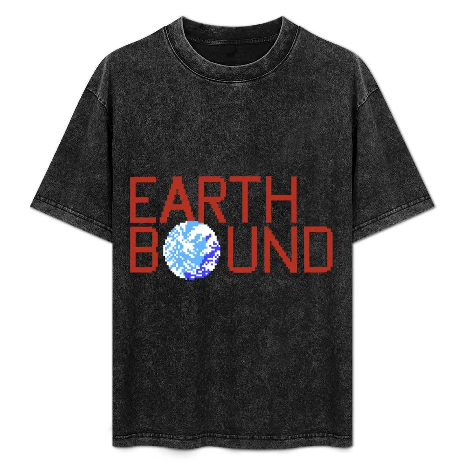 

EarthBound Beginnings - Title Screen T-Shirt t shirts for man graphic tees cotton t shirts man 100% T-Shirt
