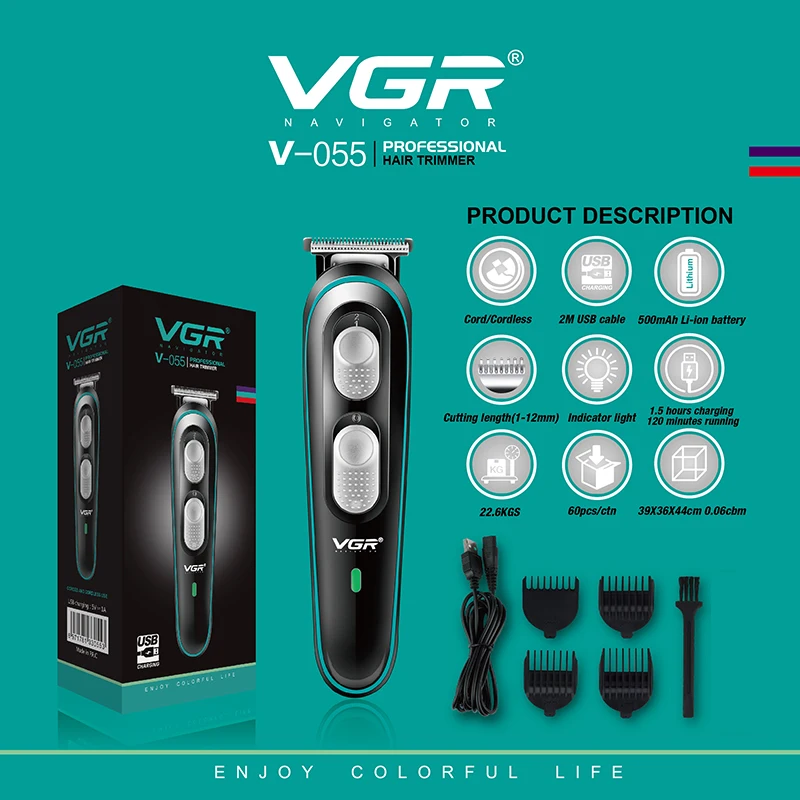 الكهربائية آلة قطع الشعر قابلة للشحن مقص الشعر الجديد رجل ماكينة حلاقة الشعر المتقلب للرجال الحلاق المهنية أداة تهذيب اللحية