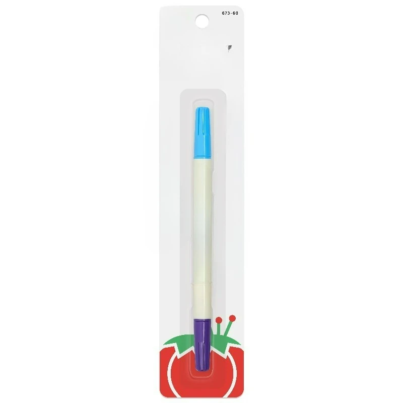 PEN TWIN MARKING，A multi-purpose tool, this marker is perfect for quilting, needlecraft, and general crafting needs, making it a valuable addition to any sewing kit.