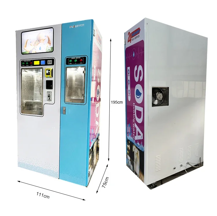 Flavors Cold Profesional Dispenser Carbonated Drink Making  Soda Water Vending Machine