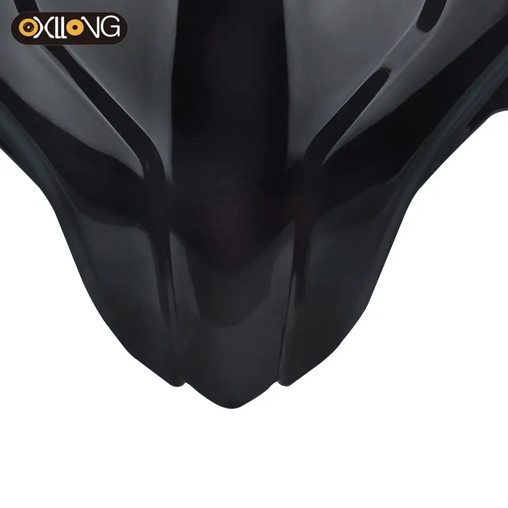 Motorcycle screen Windshield Double Bubble Spoiler Windproof Windscreen Deflector For BAJAJ Pulsar NS200 NS/200 RS/200 AS