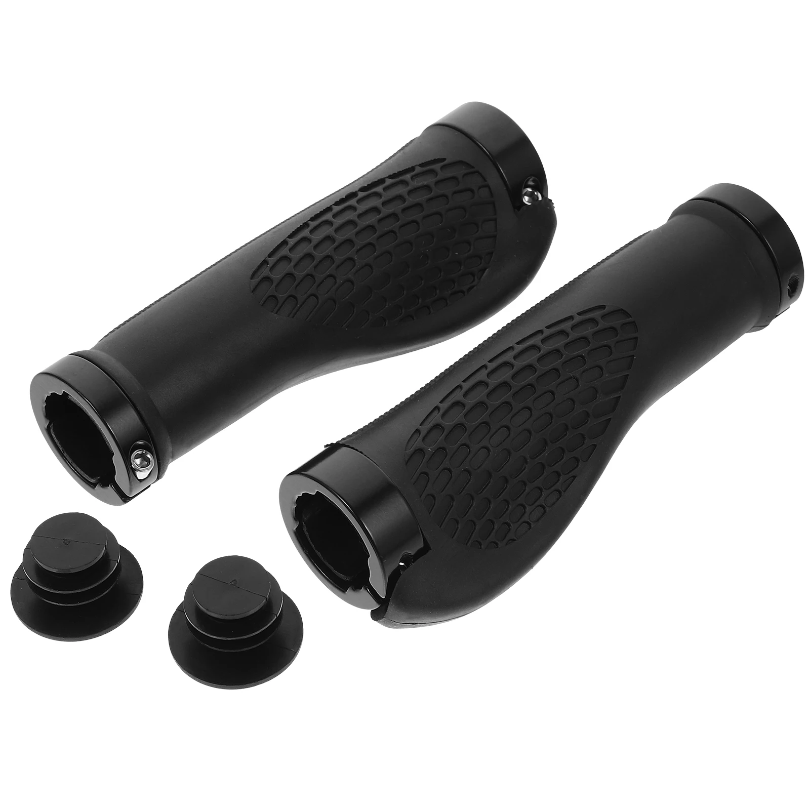 

Mountain Handlebar Grips Anti-Slip Shockproof Bicycle Handlebar Covers Outdoor Vibration Absorption Cycling Grips Durable