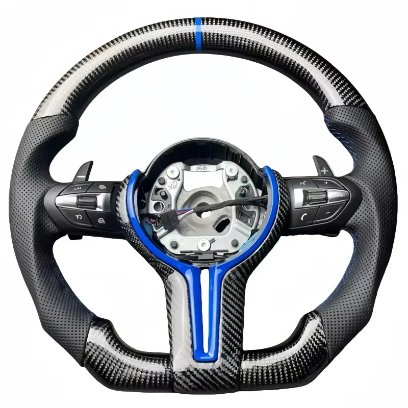 

Руль для 320 525 F10 F20 F30 F15 F25 F07 F01 F82 M3 M4 M5 M6 E92 E60 X6 E71 M Performance Карбоновый руль