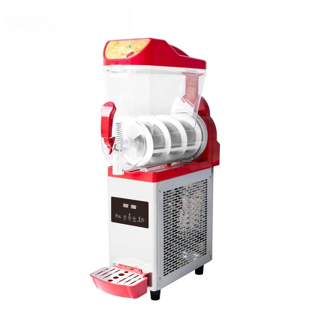 

Factory Direct Sales Lightweight Slush Machine For Sale 1 Tank Frozen Drink Beverage Ice Slush Machine Commercial