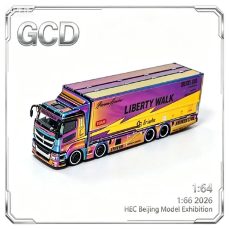 

GCD 1:64 Electroplating Purple, 2026 HEC Beijing Auto Show Limited Edition, Cast Alloy Car Model, Boys' Gift.