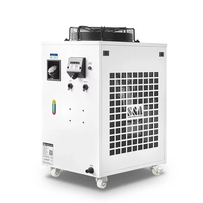 

S&A CW-6200AN Медицинская лаборатория с воздушным охлаждением Промышленная куртка с водяным охлаждением CO2 Лазерный охладитель