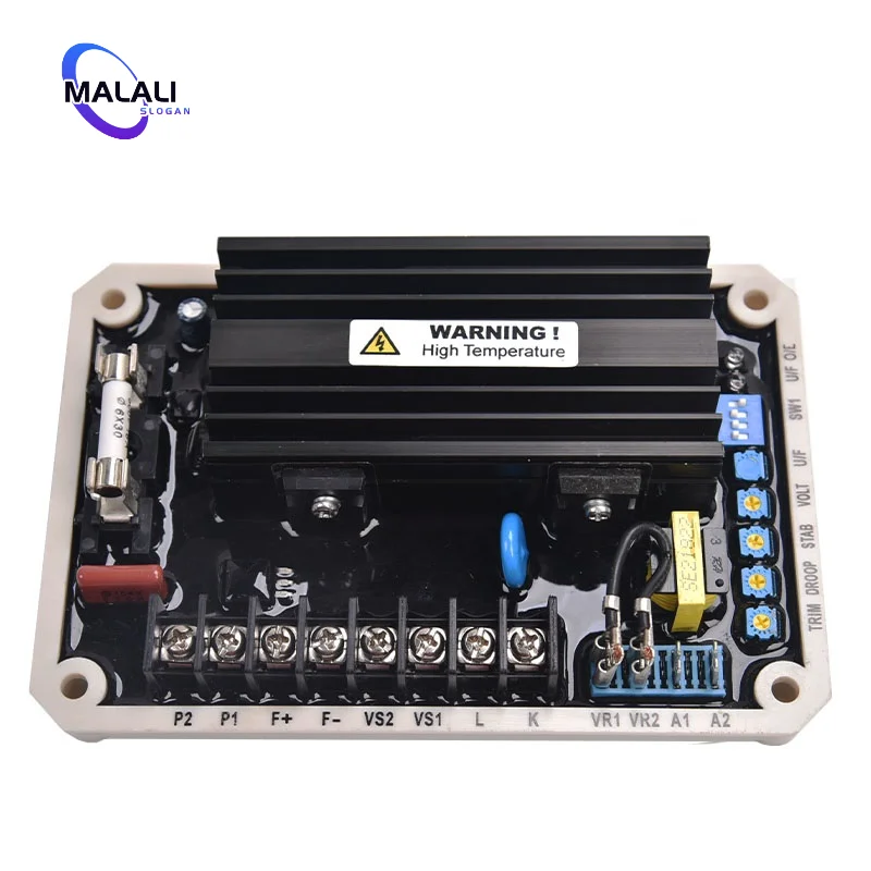 Imagem -04 - Estabilizador Automático de Tensão Gerador sem Escova Painel de Controle de Estabilizador de Excitação Avr Ea16a
