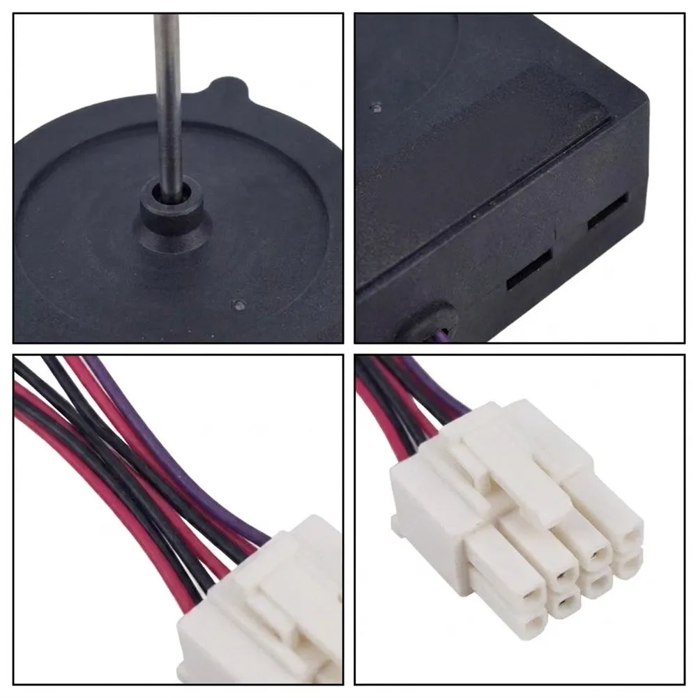 Condenser for fan Motor for Refrigerator 10 8 5cm Plastic Build Supporting Dry Interior and Even Cold Distribution