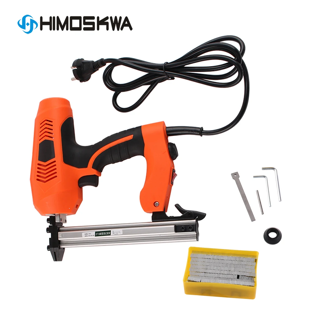 

ST18 electric steel nail gun cement wall shooting row nail gun nail wire groove artifact wire groove fast nailer fixed wiring