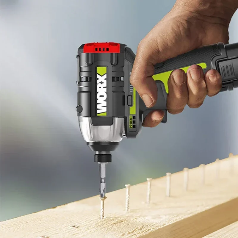 WROX Cordless Impact Screwdriver WU132 140Nm 12V 3300rpm Brushless Motor Adjust Torque Maintenance Power Tools Electric Drill