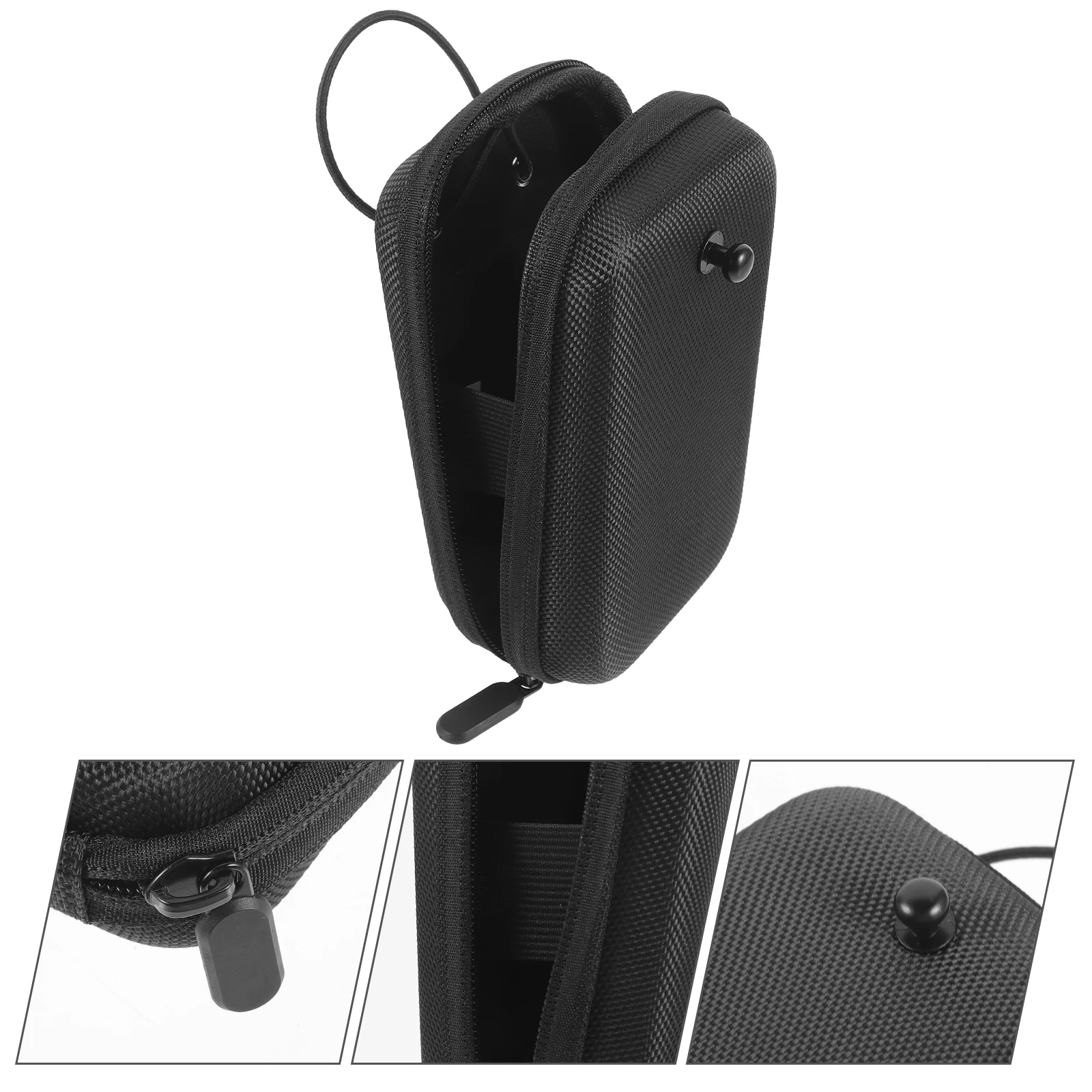 Golf Rangefinder Storage Case Shock-proof Portable Small Bag Black Daily Use Home Pouch Lightweight Golf Bag Accessories - Image 6