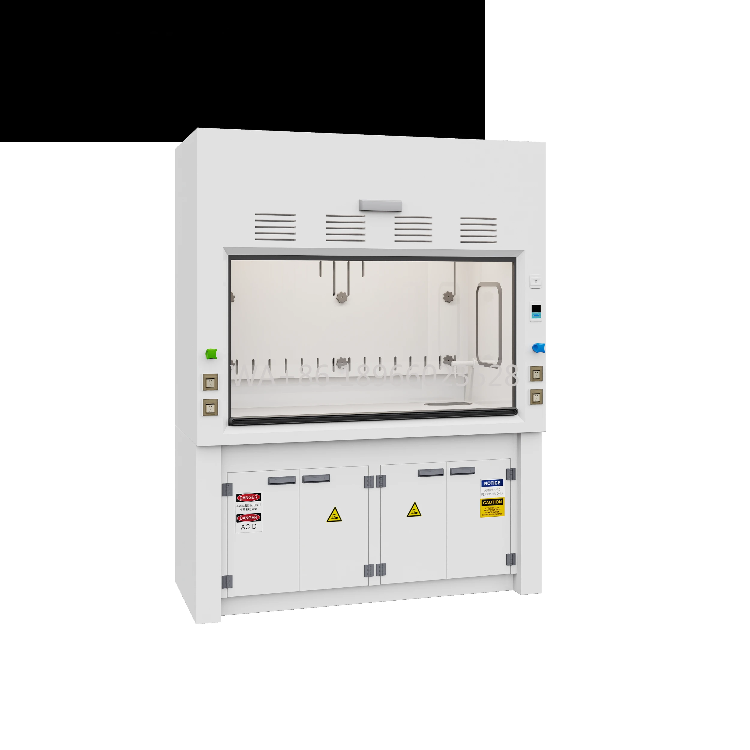 

Cabinet with CabinetUFU Full Steel Fume Hood