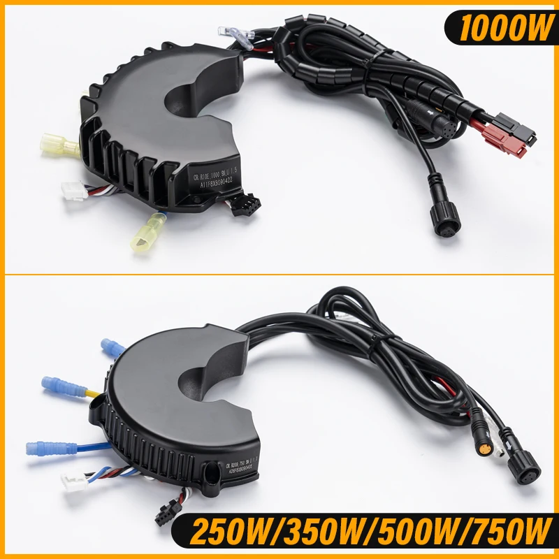 Bafang Mid Drive Controller BBS01B BBS02B BBSHD 48V 750W 1000W /52V 1000W with Front Lamp Connector and Gear Shift Sensor