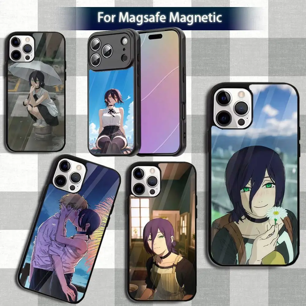 

ChainsawS M-Man R-Reze-es Phone Case For iPhone 13,12,15,17,11,16,14,Pro,Max,Plus,Mini,Magsafe,Magnetic Wireless Charging Case