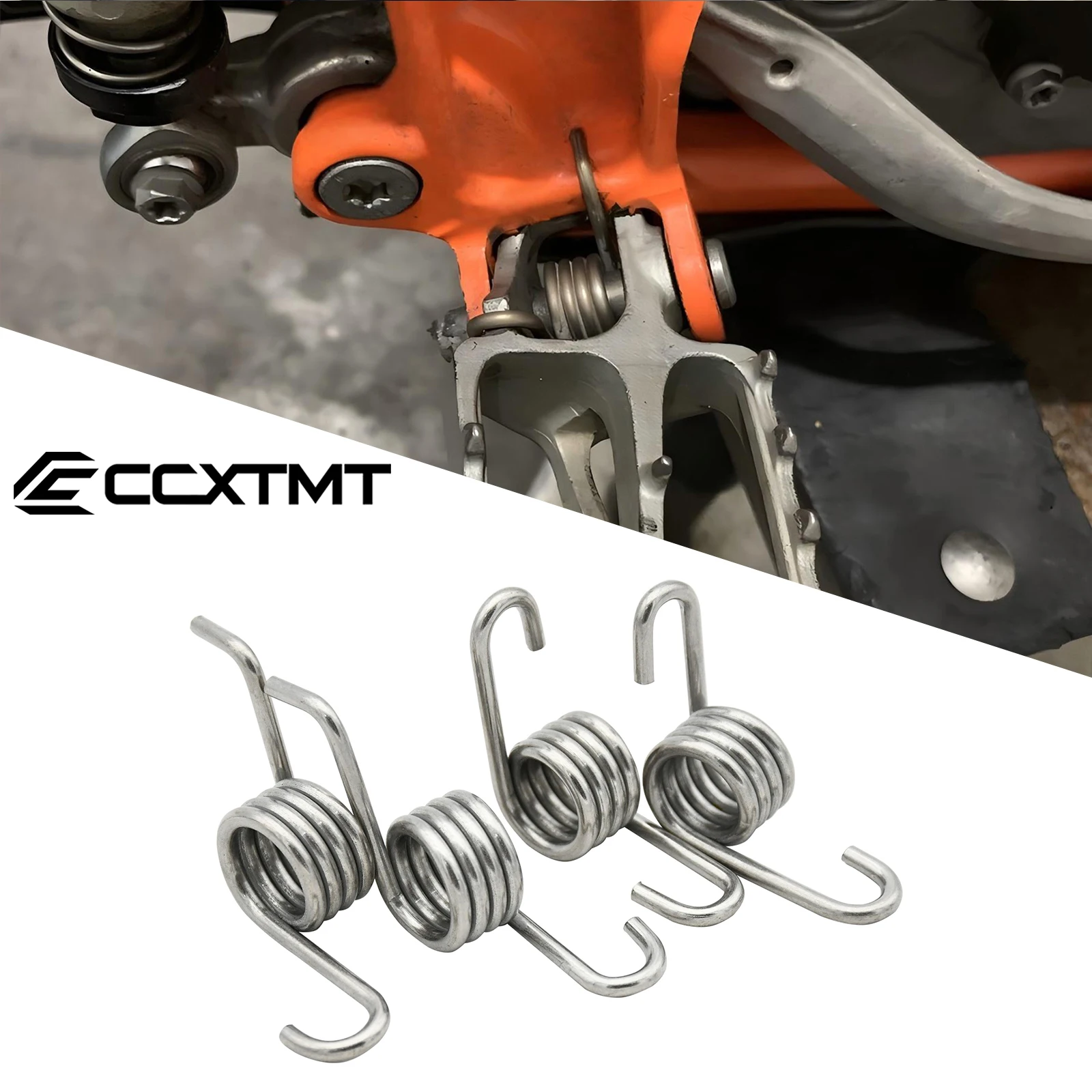 Motocross Foot Rest Footpegs Pedals Spring For KTM SX SXF EXC EXCF XC XCF XCW XCFW FREERIDE ADVENTURE SUPER MOTO/R/T 65-1290