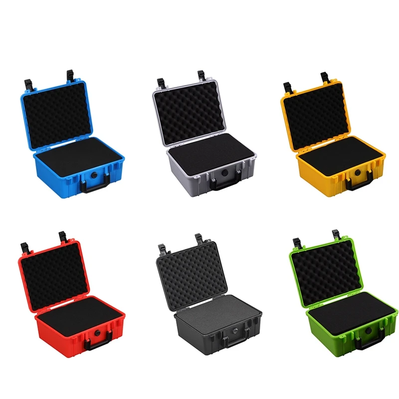 Tool Case Protective Shockproof Sealed Dustproof Hard Case For Home Outdoor Warehouse Multipurpose Compact Carrying Case