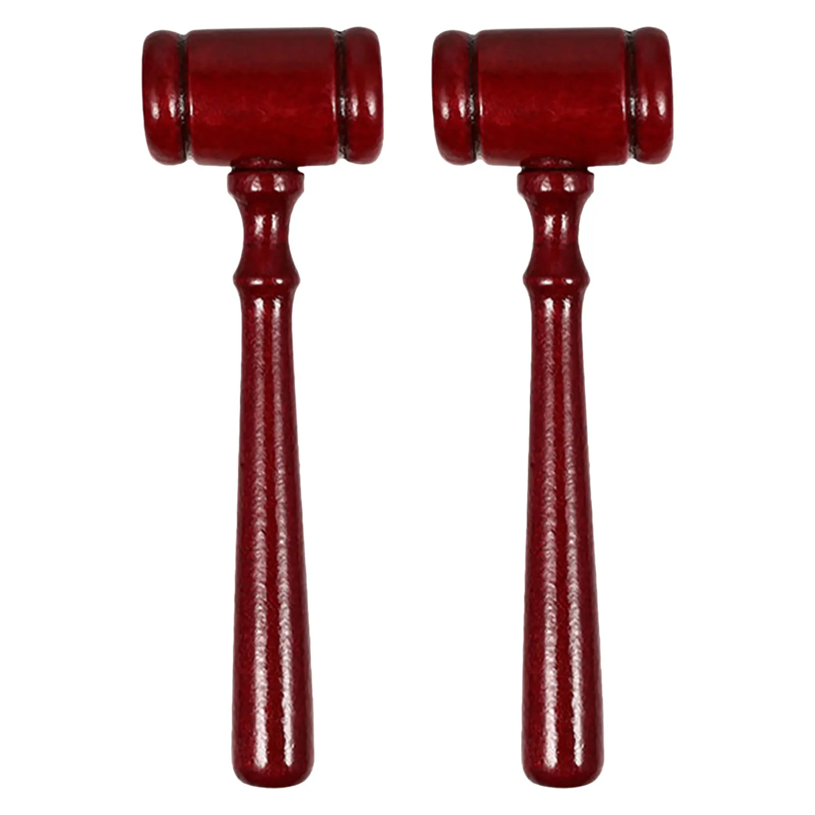 

2pcs Judge Gavel Wooden Hammer For Court Auction Prop Justice Costume Accessory Solid Wood Gavel Tool Lawyer Law Student Gift