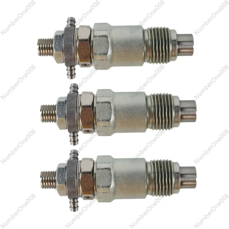 3x Fuel Injector Nozzle Assembly for Kubota D750 D850 D950 D1302 D1402 V1702 V1902 15271-53020 70000-65209 15221-53020