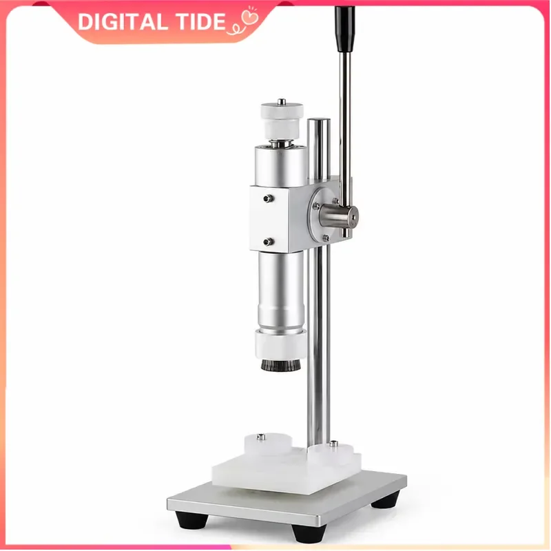 Commercial Perfume Bottle Sealing Machine Manual Metal Cap Press Capping Crimper Sealer for Glass Vials Essential Oil