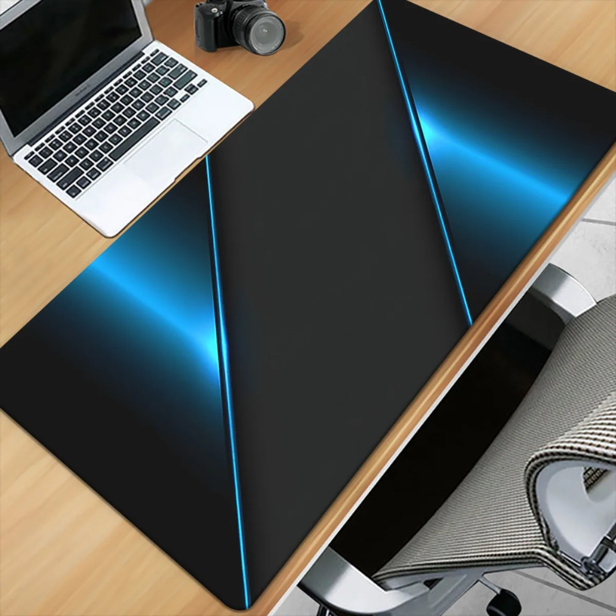 Brand HD Printed Metal Look Desk Pad Iron Art XXL Mouse Mat Multifunctional Gaming Keyboard Office Computer PC Gamer Desk Mat