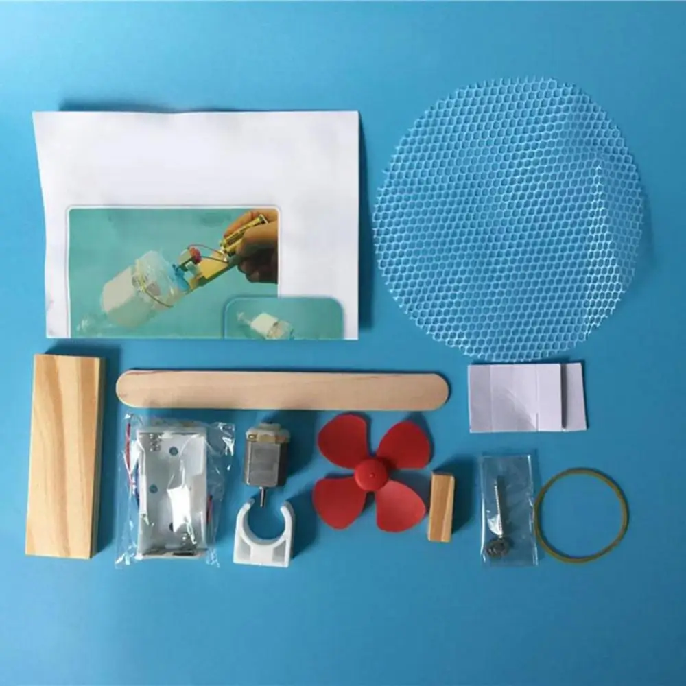 Physics DIY Mini Vacuum Cleaner Electric Motor Scientific Experiment Kids Early Learning Assembly Toy Physical