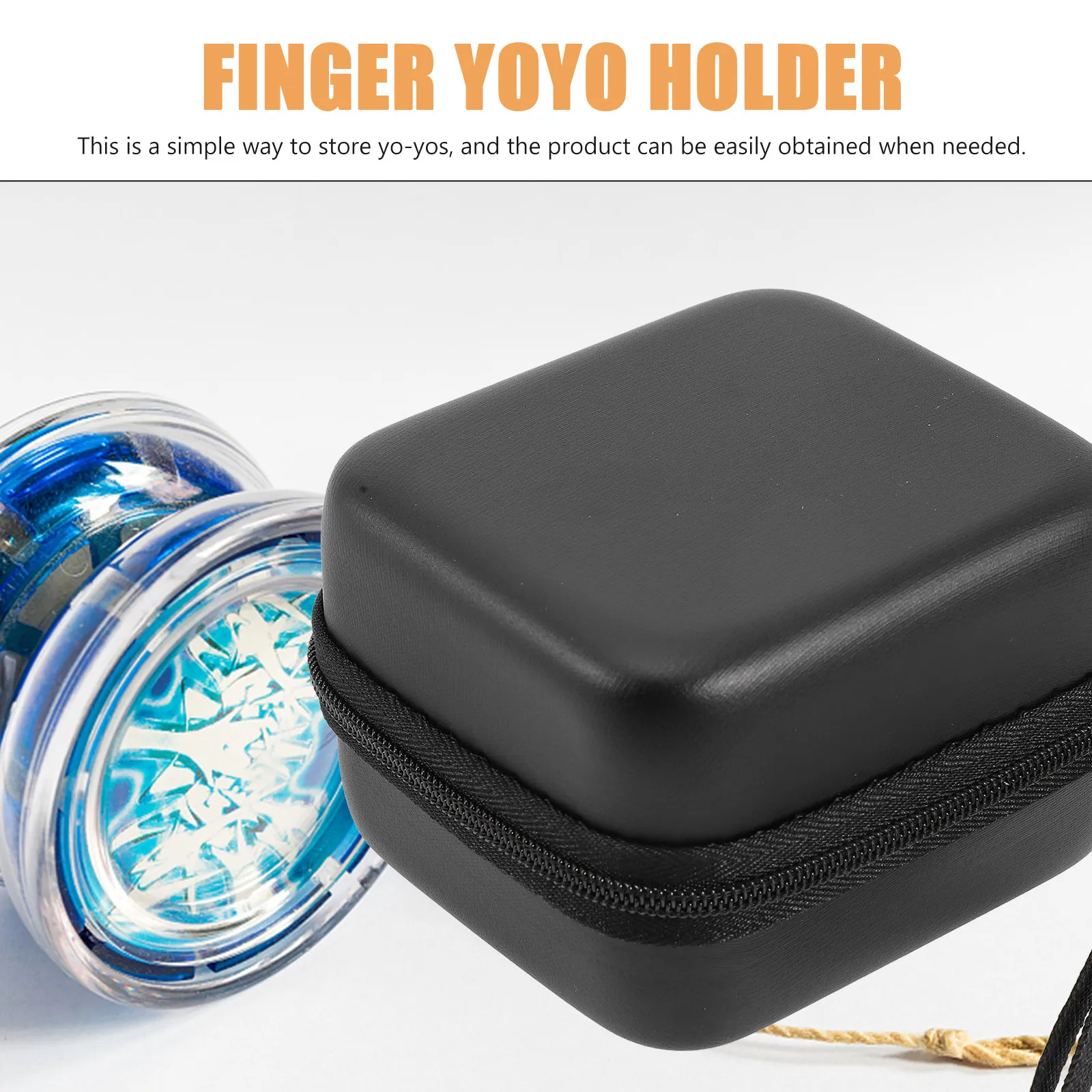 

Компактная легкая сумка-органайзер для йо-йо, портативный чехол для путешествий, игр на улице, для начинающих, для йо-йо с веревкой