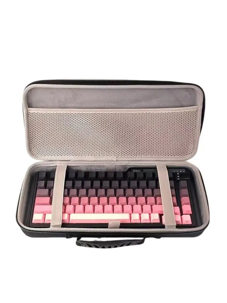 

652F Защитный дорожный чехол для беспроводной клавиатуры K75 Bluetooth-совместимая клавиатура