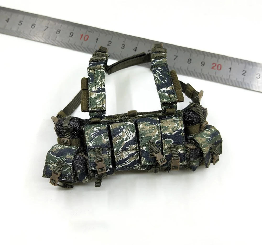 Hot Sale Easy&Simple ES 26044B 1/6 Special Mission Unit Tire 1 Operator Evacuation Part War Hang Chest Bag Vest For 12inch Doll image 5