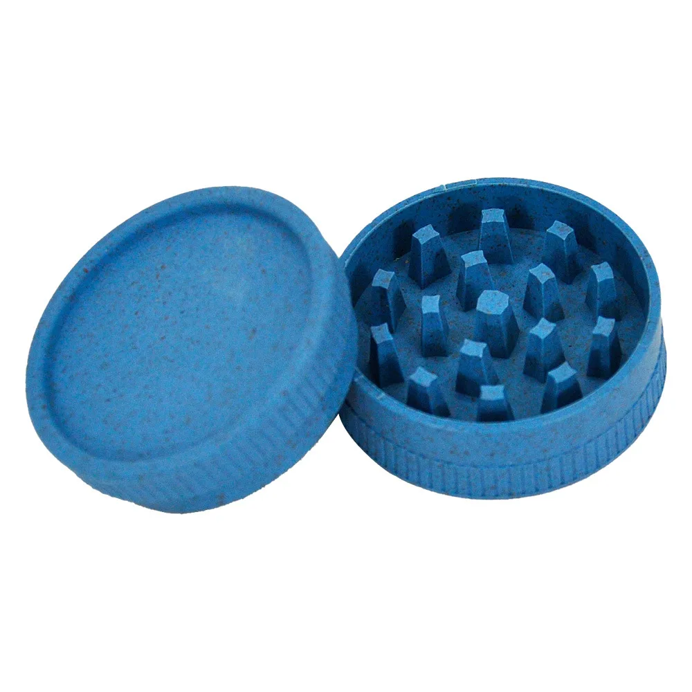 New 40mm Degradable Plastic Smoke Grinder 2-layer Plastic Grinding Garden Power Tool Accessories