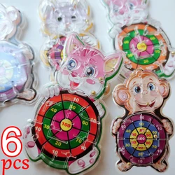 1/3/6pcs Creative Rabbit Puzzle Maze Toys Kids Children Cartoon Monkey Animals Rolling Balls Game Boards Educational Favors