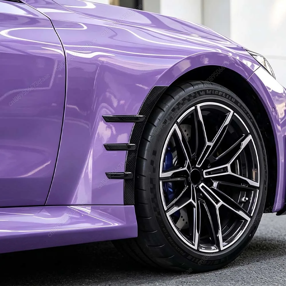For BMW 2 Series M2 G87 2023-2025 ABS Body Kit Car Front / Rear Bumper Side Fender Trim Cover MP Style Side Spats Canards Tuning