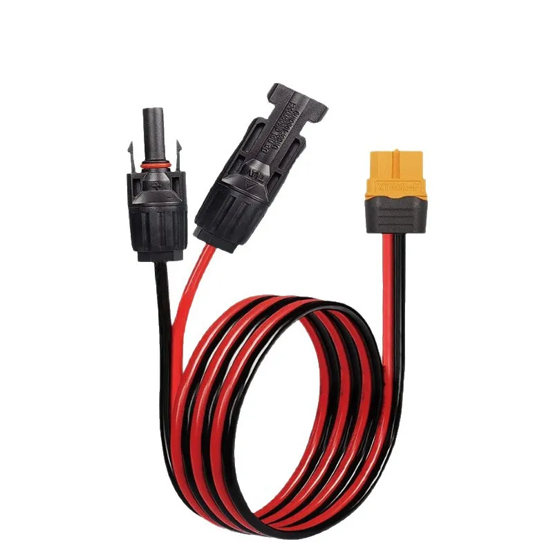 XT60 to Female Plug Solar Charging Extension Cable