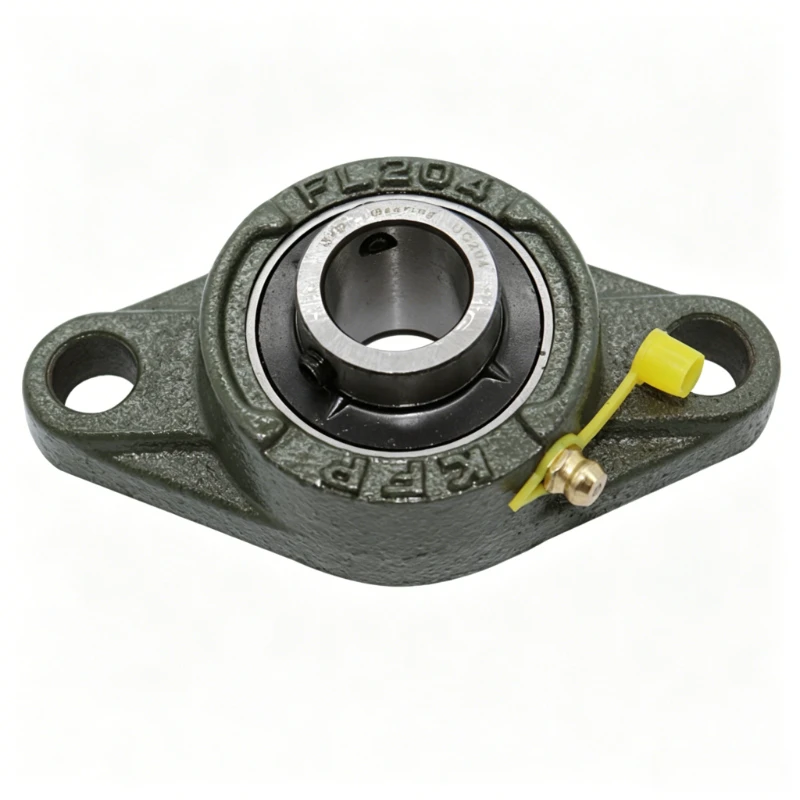 1/2PC UCFL 2-Bolt Flange Bearing 202 203 204 205 206 207 208 -212 Diamond Mounted Pillow Block Bearing Housing 12mm15mm17mm20mm