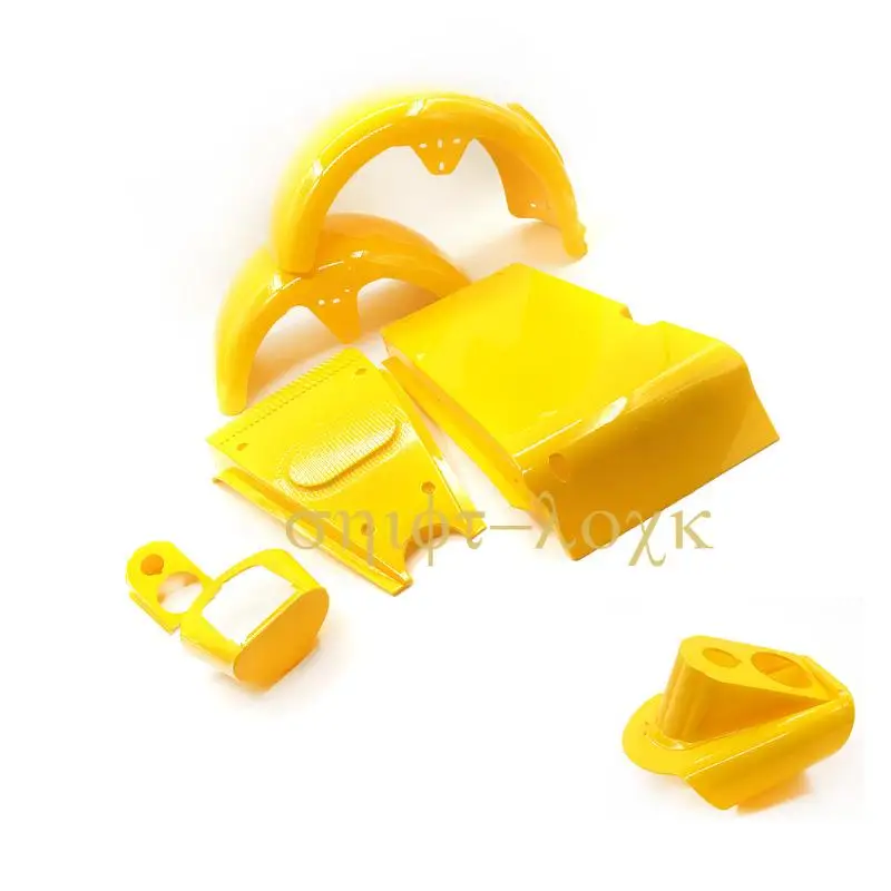 Bottom plate of Electric Scooter Yellow Plastic Shell Front and Rear Support for Citycoco Modification Parts