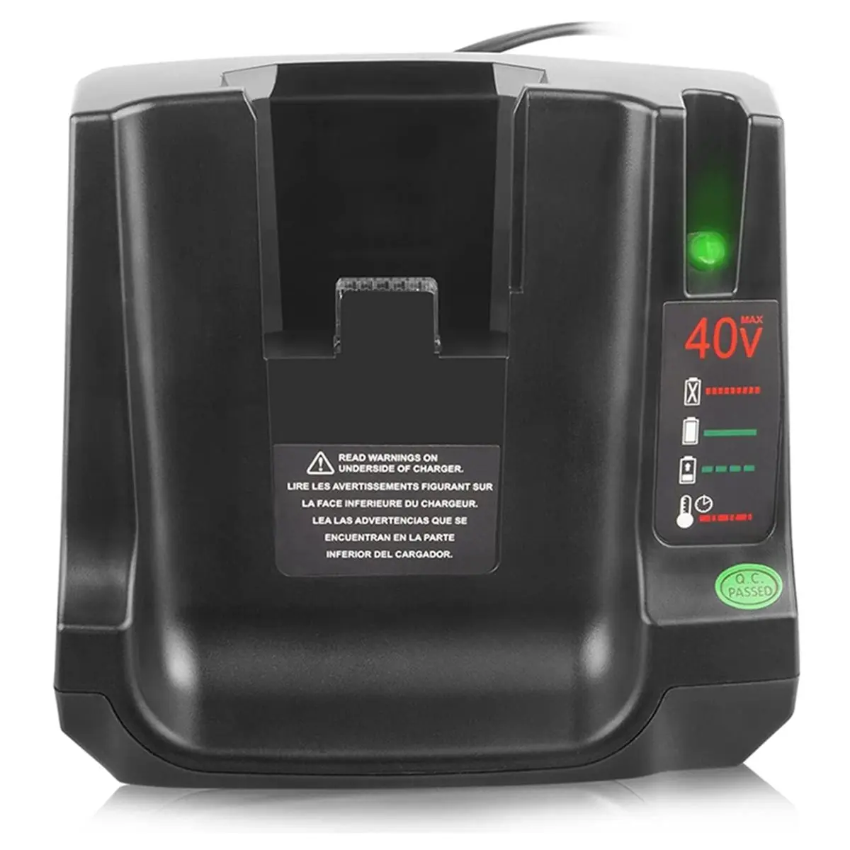 DT35BG Quick for LCS36 40V Charger for Power Tools, Compatible with Multiple Battery Models EU Plug