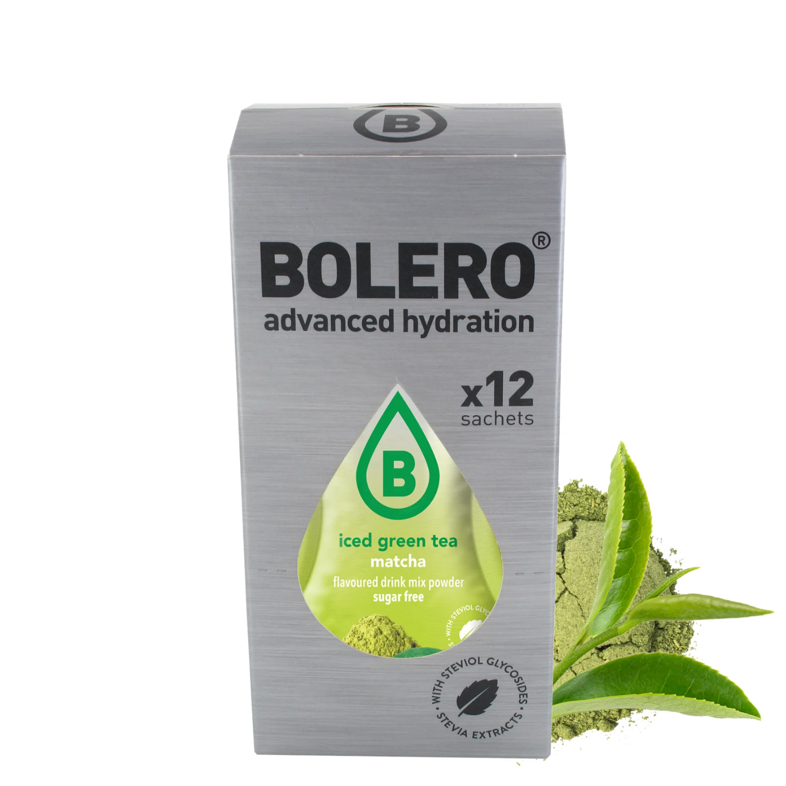 Bolero Box Sticks Iced Green Tea Matcha 3g (12szt.)
