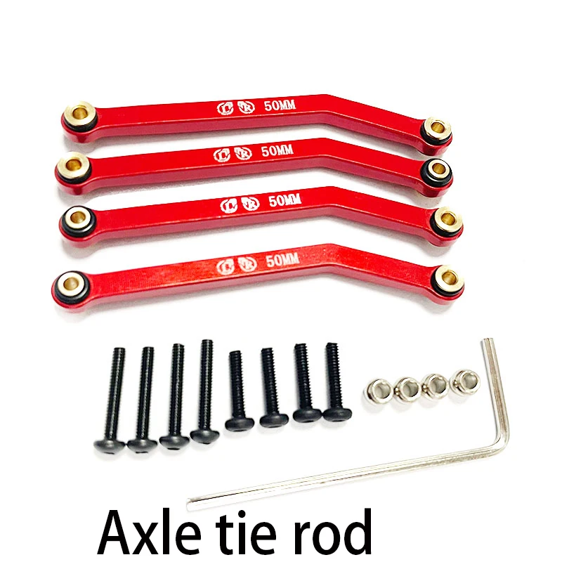FMS 1:24 Xiaoqi Metal Upgrade Accessories Shock absorber Combiner RIMS Steering cup Axle tie rod C seat Counterweight RC