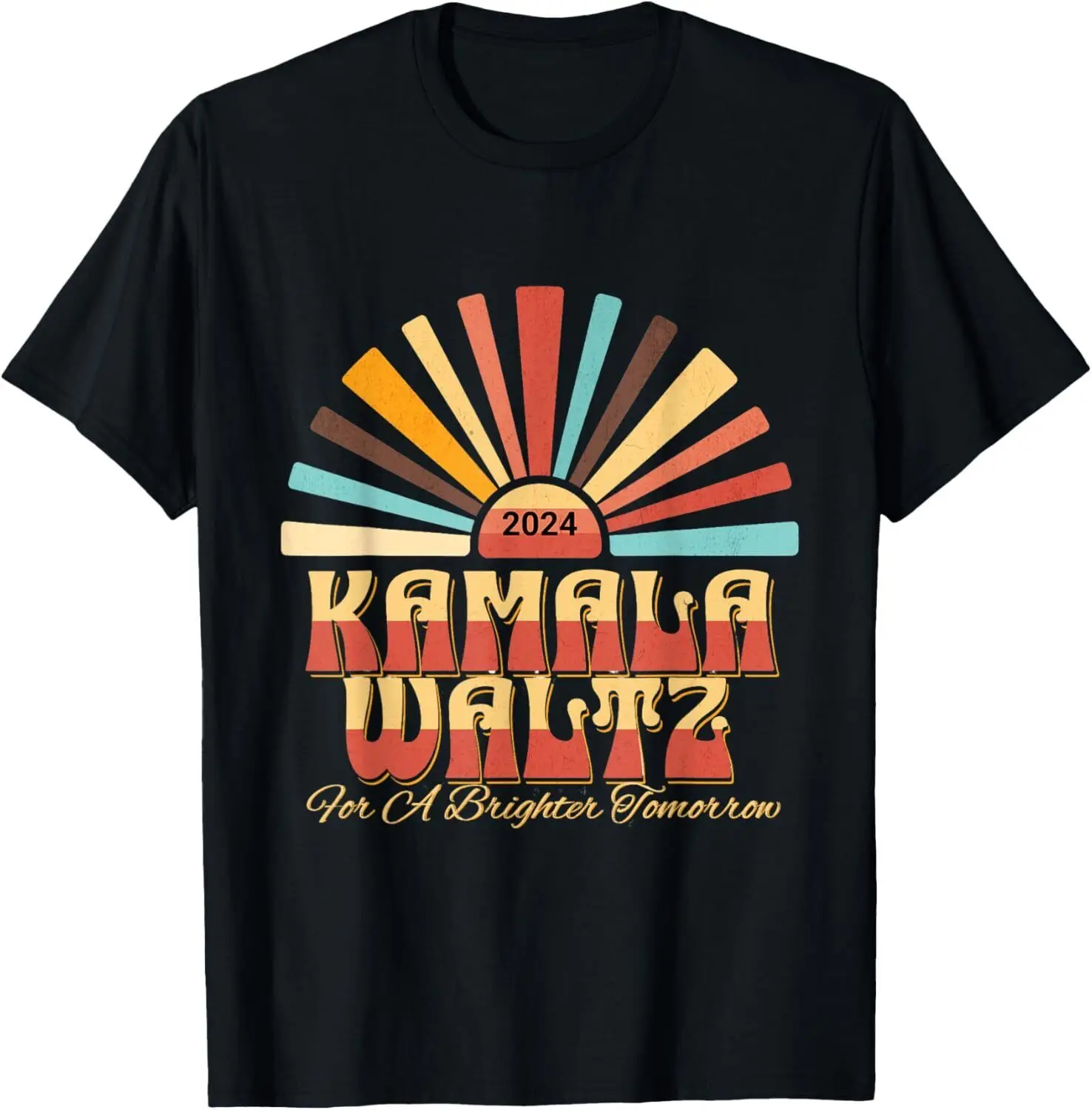 Harris Waltz for A Brighter Tomorrow Election 2024 Kamala 47 T-Shirt