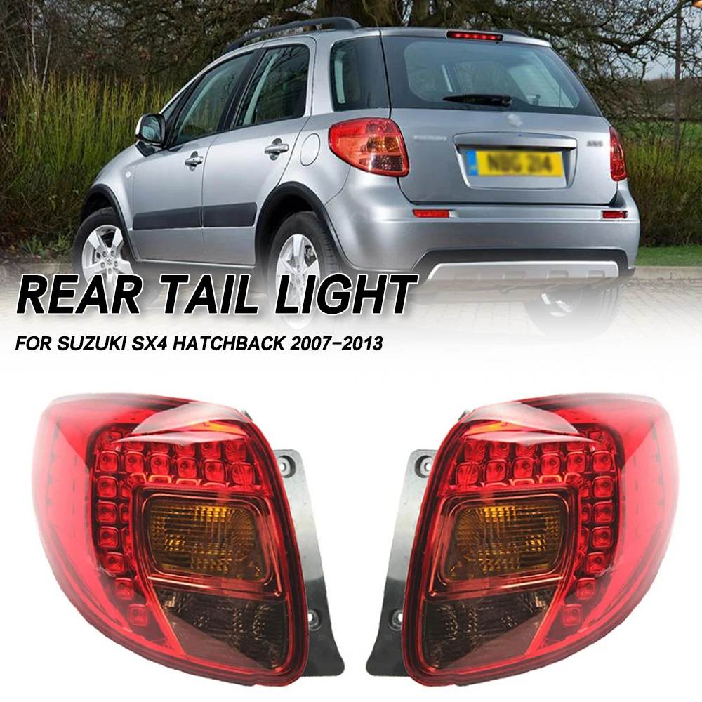 

For Suzuki SX4 Hatchback 2007-2013 Car LED Tail light Rear Bumper Light Stop Brake Lamp Turn Signal Warning
