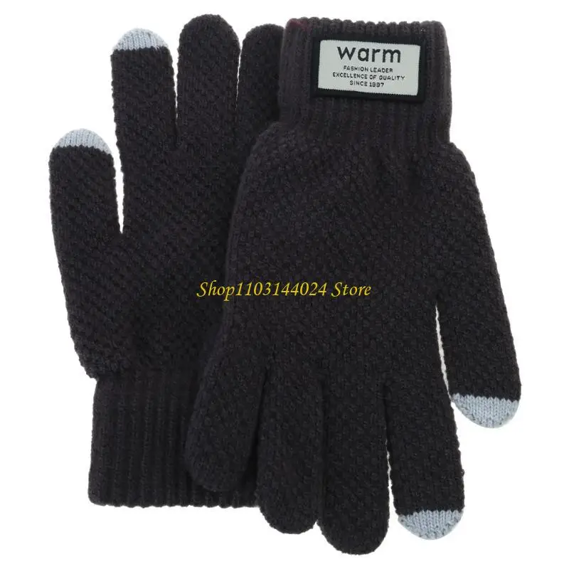 

N5KE мужские теплые эластичные варежки для зимних видов спорта, перчатки с сенсорным экраном и длинными пальцами, спортивные для