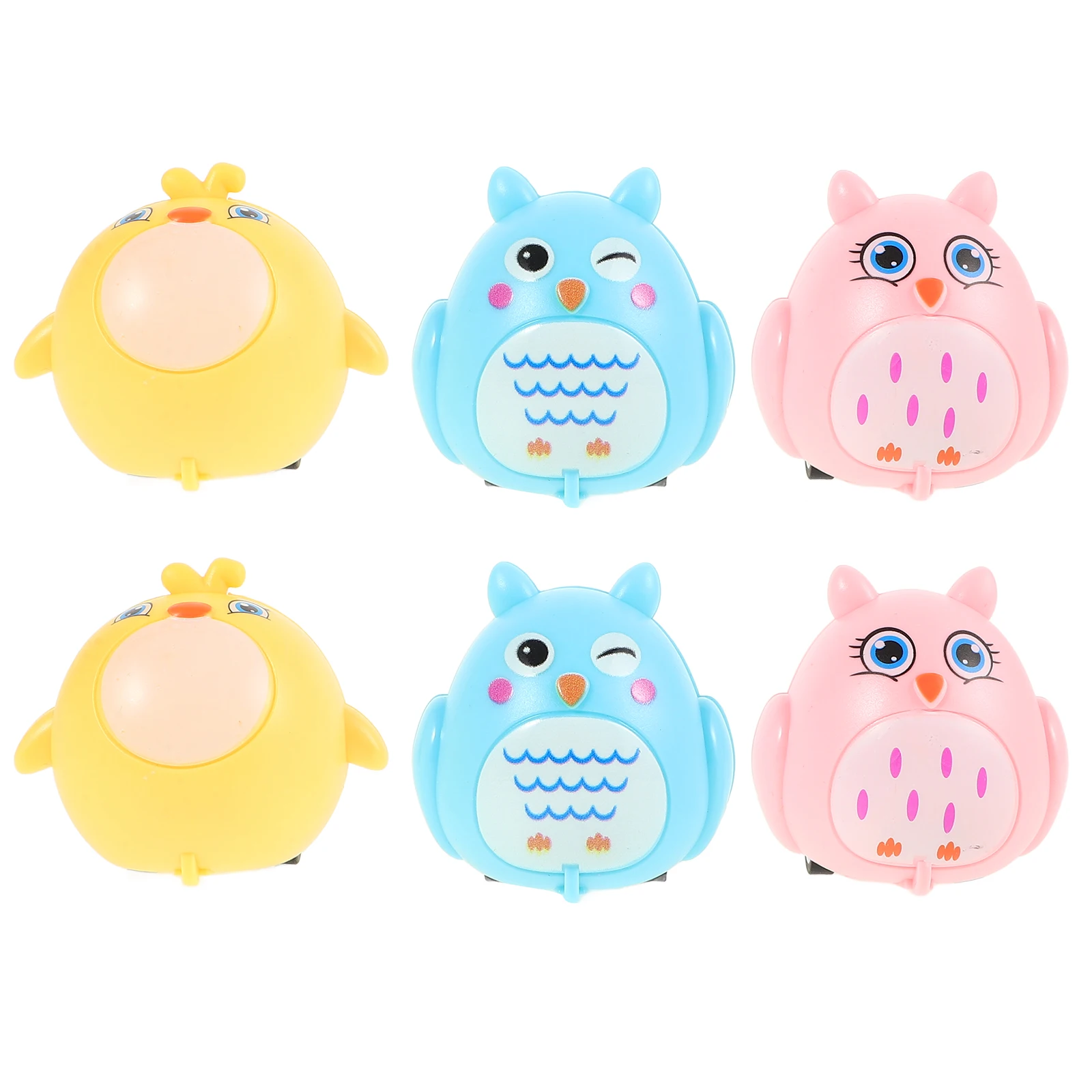 6 قطعة سيارات صغيرة الطفل دفع سيارة الاحتكاك بالطاقة مركبة للطفل تطوير المهارات الحركية الكرتون الطفل دفع سيارة هدايا الحفلات