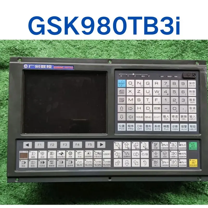 

Used GSK980TB3i CNC lathe system tested OK and the function is intact