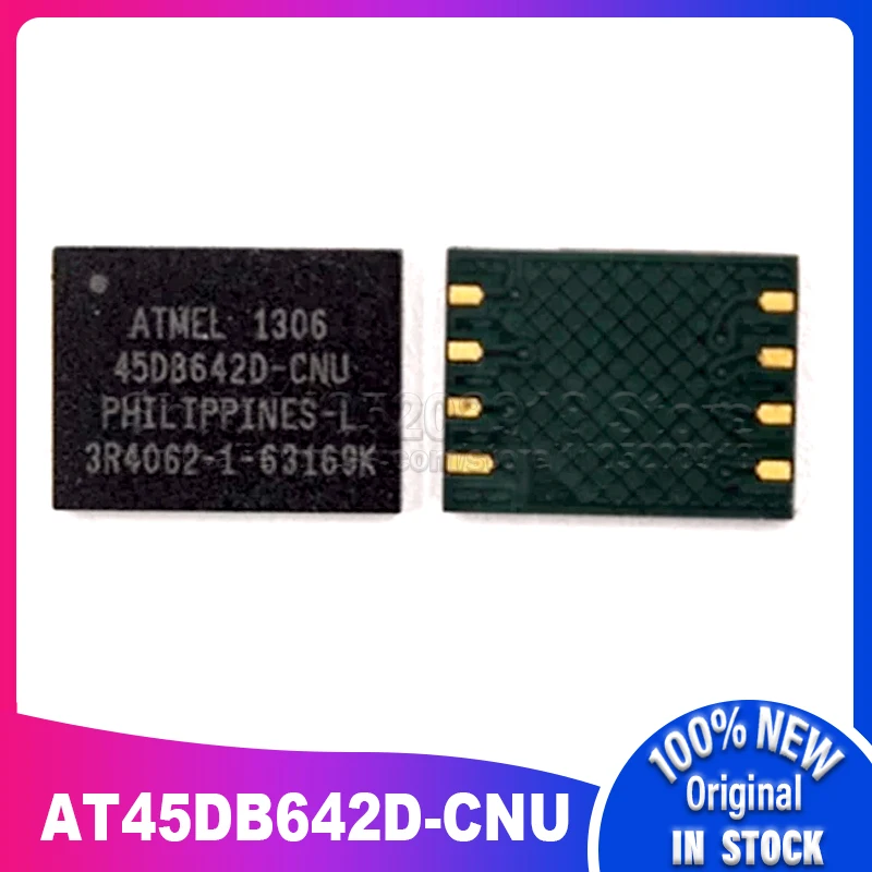 

1~10 шт./лот AT45DB642D-CNU 45DB642D-CNU QFN8 100% новый, в наличии на складе
