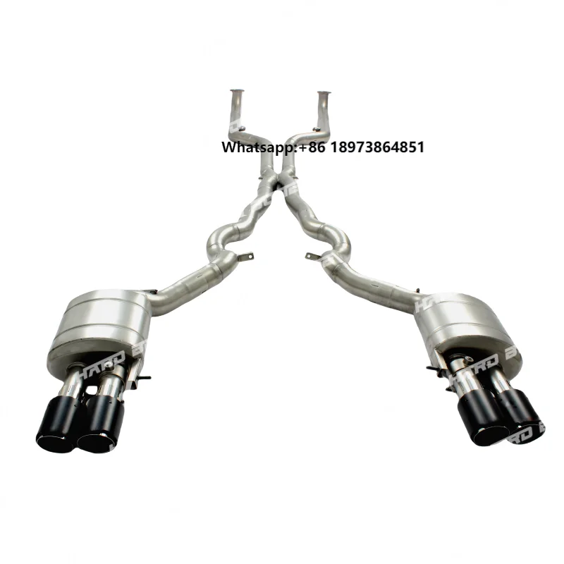 

Factory Valved Exhaust Pipe for M5 F10 M6 F12 F13 M6 F06 4.4 Stainless Performance Valvetronic Exhaust Exhaust Systems