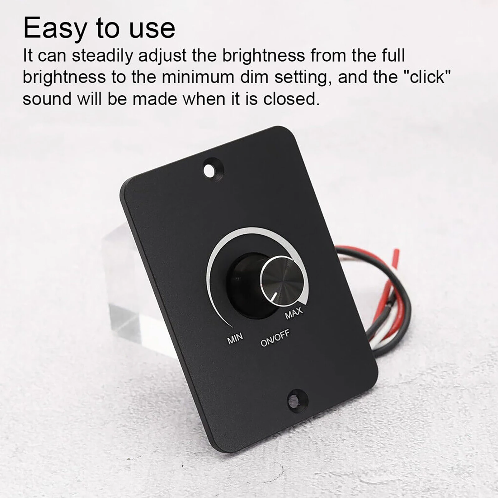 1 مجموعة مريحة ودائمة باهتة التبديل PWM LED لأضواء 12 فولت لشاحنة قارب RV مقطورة Campervan سهلة التركيب