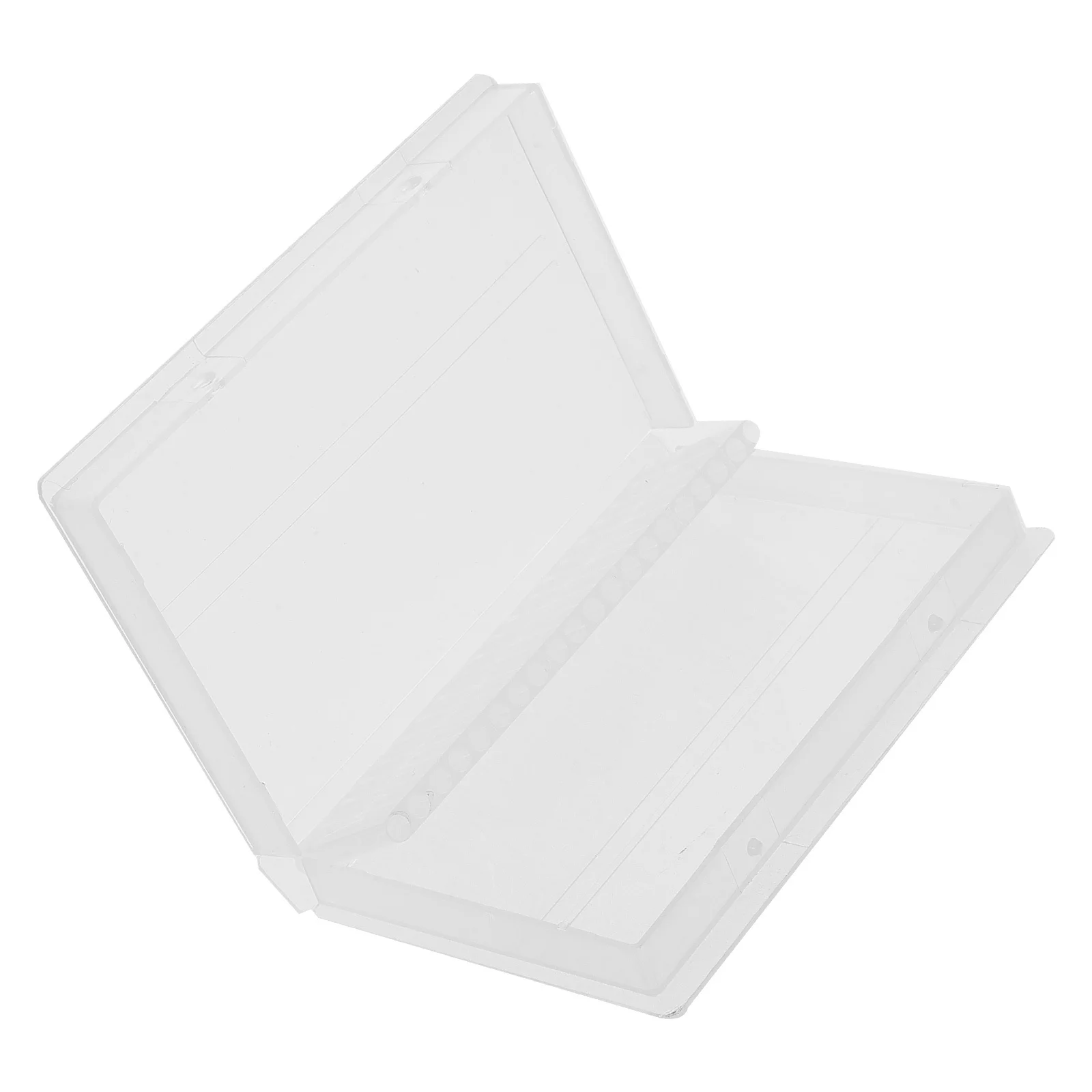 

4pcs Nail Drill Bit Organizer Portable Flip Cover Storage Box For Manicure Tools Durable Travel Case Nail Grinding Head Holder