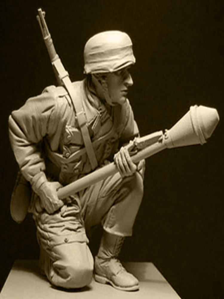 1/16 antike Infanterie mit Launcher (KEINE BASIS) Harzfigur Modellbausätze Miniatur gk Demontage unbemalt